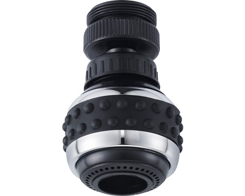 Wasserhahnbelüfter mit Kugelgelenk