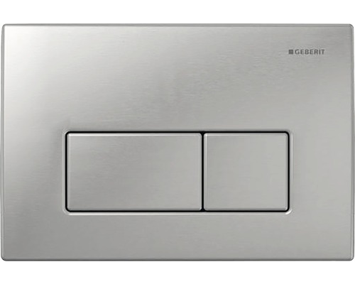 Plaque de commande GEBERIT Kappa 50 plaque mat / touche chrome mat 115.260.46.1