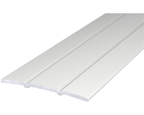 Profilé de jonction alu argent autoadhésif 38x2700 mm Plinthe en plastique