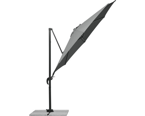 Parasol déporté avec support pour l''extérieur