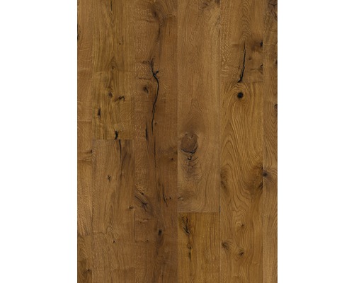 Nahaufnahme von Eichenparkett