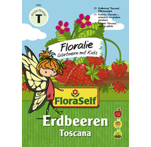 FloraSelf Floralie Gärtnern mit Kids Erdbeersamen 'Toscana' Saatpillen-thumb-0