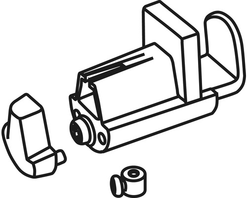 Schematische Darstellung eines Ersatzteils