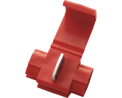 Connecteur de dérivation rouge 0.25-1.00 mm² 100 unités Connecteur de dérivation pour câbles électriques
