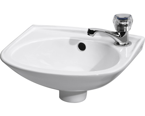 Keramik Waschbecken mit Armatur