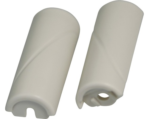 Fixation de sécurité pour connecteur de cordon en plastique beige