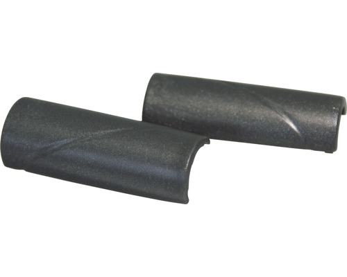 Deux capuchons de protection en plastique