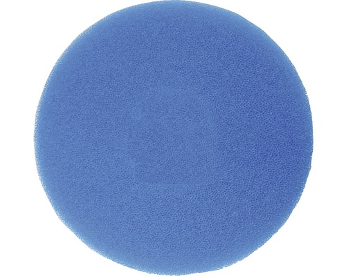 Éponge filtrante fine ronde bleue