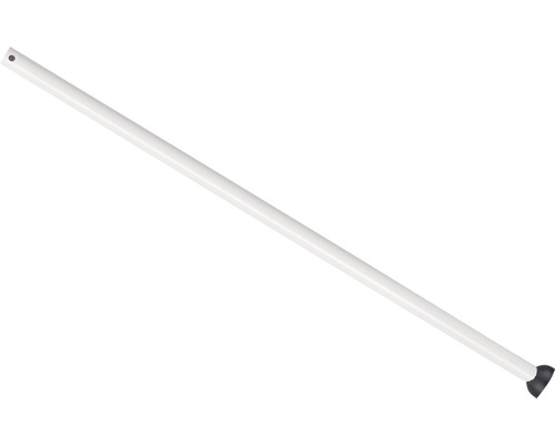 Tige de rallonge Fanaway blanc 90 cm raccourcissable pour ventilateur de plafond Tringle à rideaux en métal