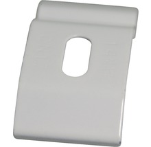 Deckenclip aus Aluminium 89 & 127 mm weiss-thumb-2