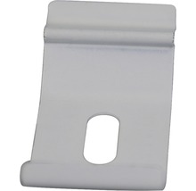 Deckenclip aus Aluminium 89 & 127 mm weiss-thumb-1