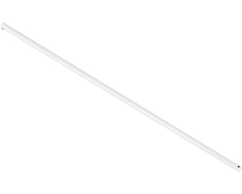 Tige de rallonge Lucci blanc 90 cm raccourcissable pour ventilateur de plafond Barre de penderie en métal