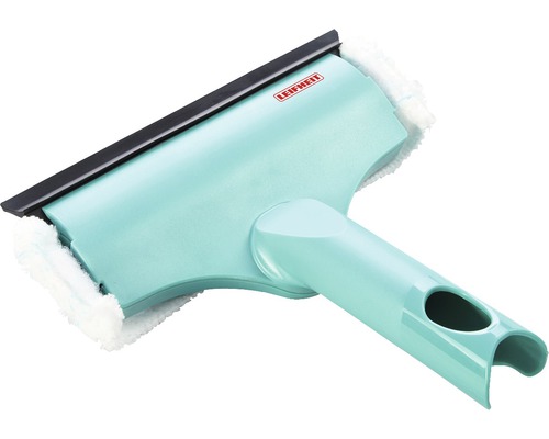 Raclette à vitre avec housse d''essuyage