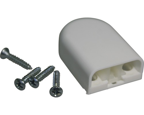 Kabelkanal Endstück mit Schrauben