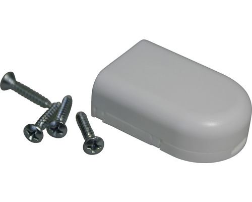 Kunststoff Abdeckung mit Schrauben