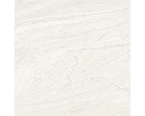 Carrelage Sahara antidérapant blanc 45x45 cm