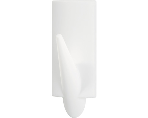 Crochet adhésif en plastique