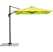 Freiarm-Sonnenschirm mit Fuß