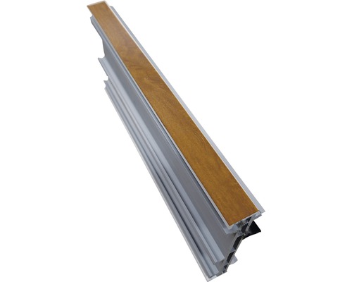 Profilé d’élargissement ARON Comfort 15 mm blanc/golden oak L : 1400 mm Profilé d’élargissement ARON Comfort 15 mm blanc/golden oak L : 1400 mm