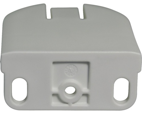 Kunststoff-Abdeckung mit Befestigungslöchern