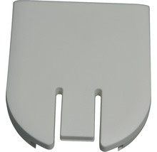 SOLUNA Montageträger für Welle 30 aus Aluminium weiss
