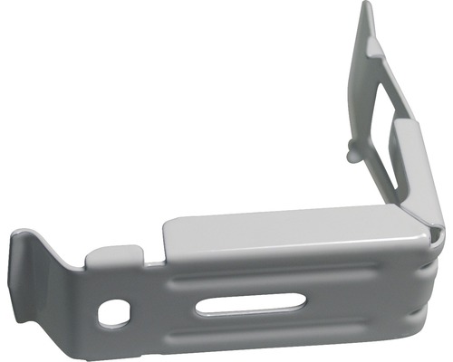 SOLUNA Universalträger für Rollo/Doppelrollo nach Mass Kassette aus Aluminium weiss Halterung für Jalousien