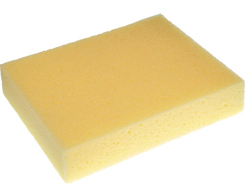 Éponge jaune pour le nettoyage