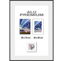 Cadre Alu Duo noir 50x70 cm