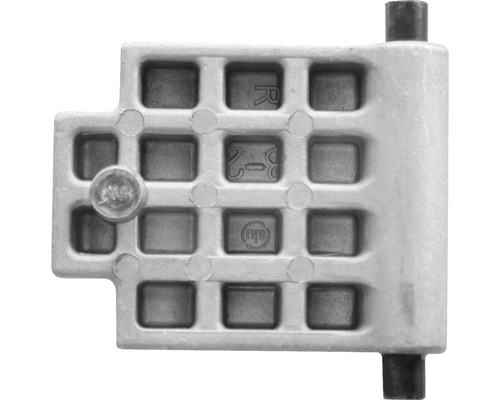 Connecteur en aluminium avec vis