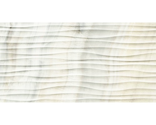 Carrelage décoratif en grès cérame Dubai 32x62.5 cm Carreau mural décoratif avec motif ondulé