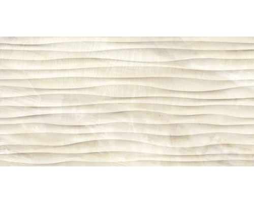 Carrelage décoratif en grès cérame Dubai crème 32x62.5 cm