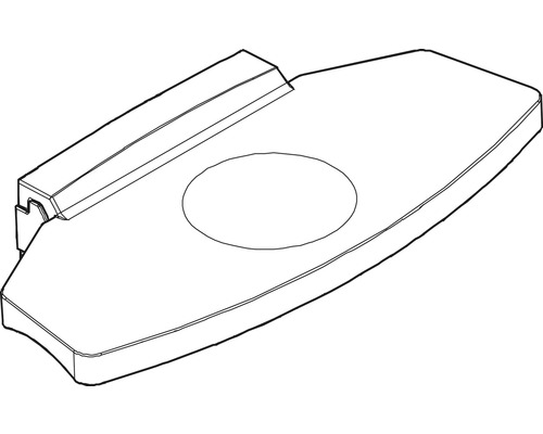 SOLUNA Handgriff BB-Modelle aus Aluminium alufarben