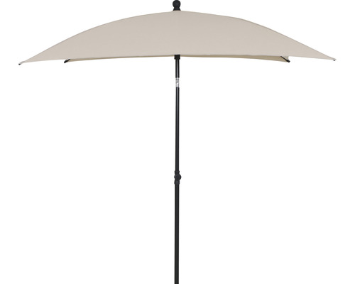 Parasol de plage avec pied en métal