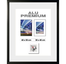 Cadre Alu Quattro noir 40x50 cm