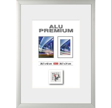 Cadre Alu Quattro argent 29.7x42 cm (DIN A 3)