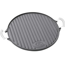 Outdoorchef Grillplatte aus Gusseisen mit Griffen