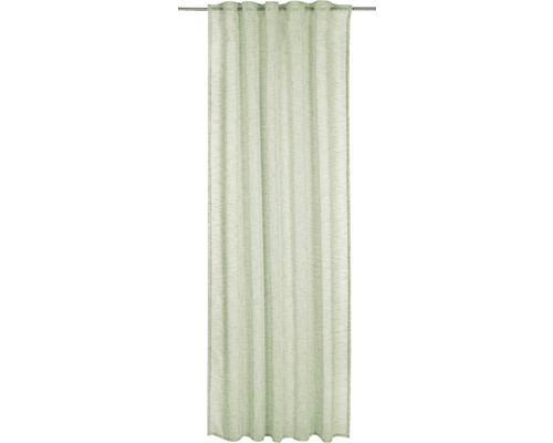 Rideau avec galon fronceur Selection vert clair 140x255 cm