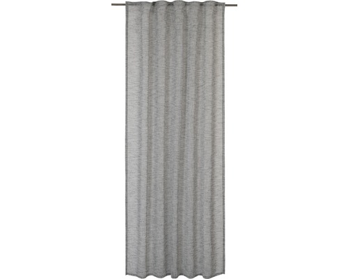 Vorhang mit Gardinenband Selection grau 140x255 cm