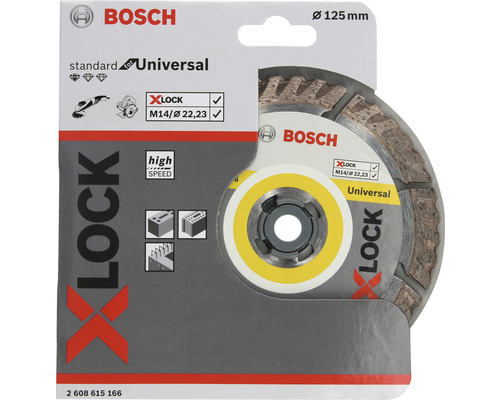 Disque à tronçonner Bosch, diamètre 125 mm pour meuleuse d''angle