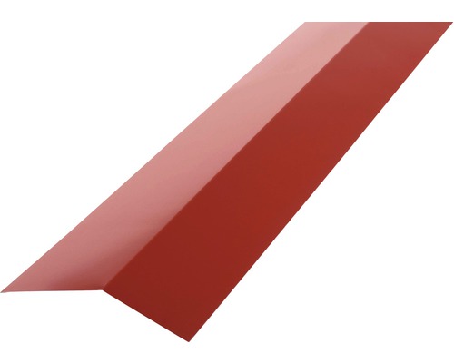 Support de gouttière pour tôle trapézoïdale PRECIT H12 rouge brun RAL 3011 1000x83x65 mm