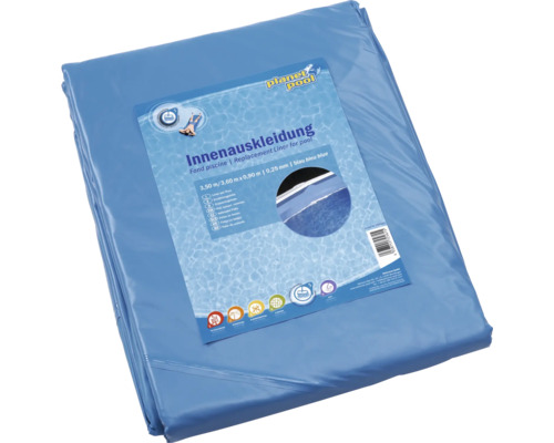 Planet Pool Innenfolie für Schwimmbecken, 3,50 Meter mal 3,60 Meter mal 0,90 Meter