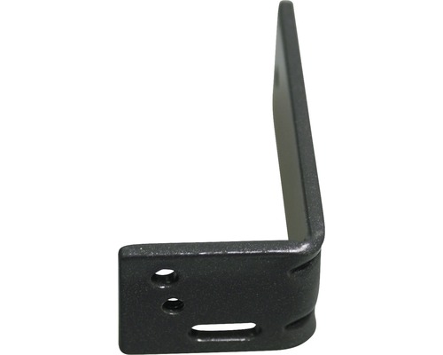 Winkelverbinder aus Metall mit Befestigungslöchern