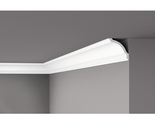 Moulure de plafond GP, 1 x 2 m, 100 x 100 mm Corniche au plafond dans la pièce