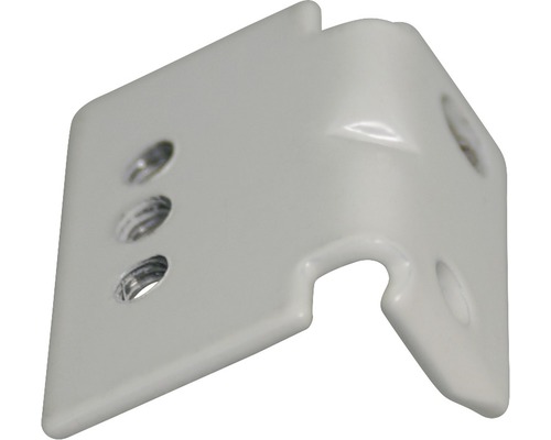 Equerre d''angle métallique avec trous de vis