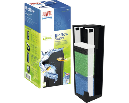 Filtre intérieur d'aquarium Juwel Bioflow Super Aquarium jusqu'à 150 l jusqu'à 300 l/h