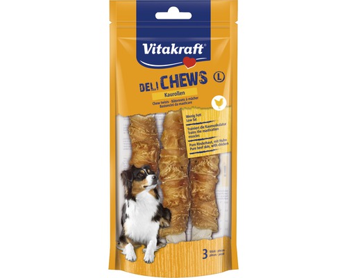 Snack pour chiens Vitakraft For You Rondelles à mâcher au poulet, 2 unités