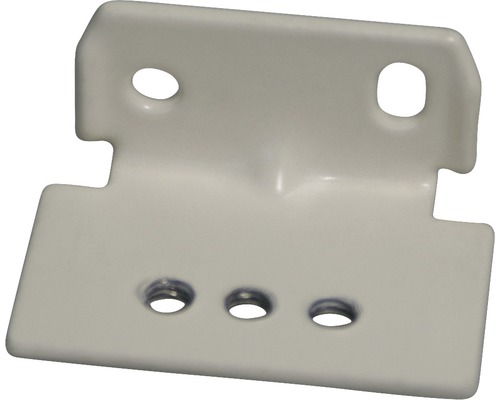 Winkelverbinder mit Bohrungen zur Befestigung