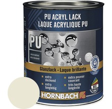 PU Acryl Lackdose mit Glanzlack und Hornbach Logo