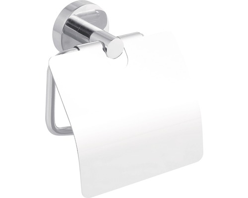 Dérouleur de papier toilette avec couvercle tesa SMOOZ chrome