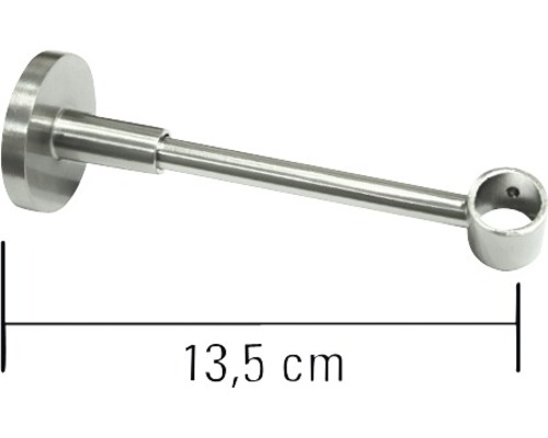 Support de tringle de garde-robe, longueur 13,5 cm